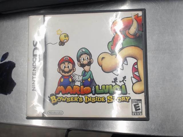 Mario and luigi bowsers inside story cib