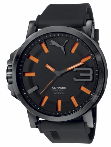 Montre noire puma