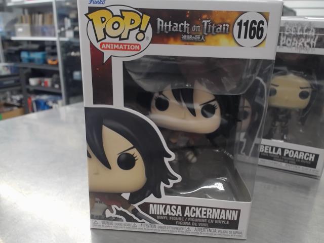 Funko pop mikasa ackermann