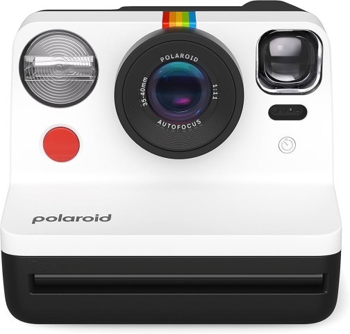 Camera polaroid blanche ave fil
