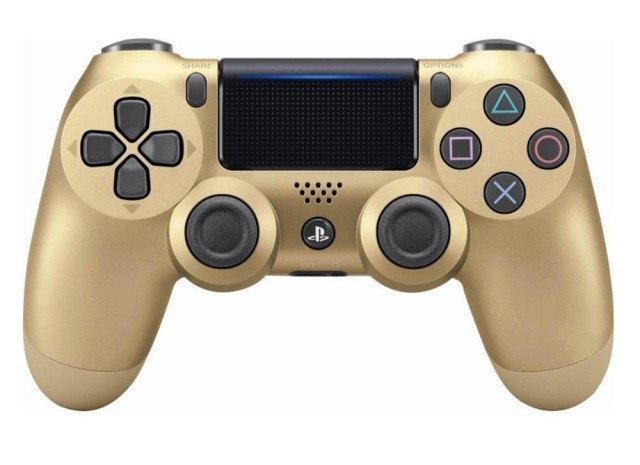 Manette de ps4 doree