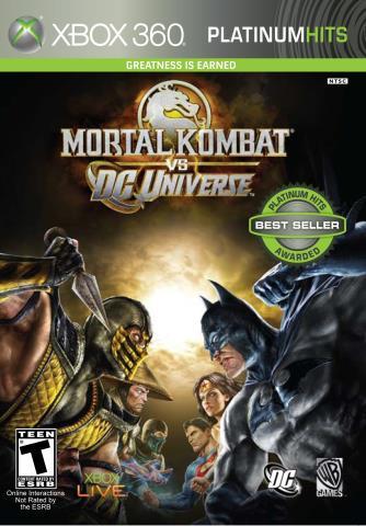 Mortal kombat vs dc universe xbox360