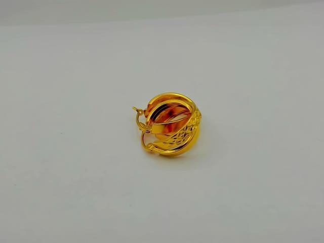 BOUCLES D OREILLES EN OR 14KT