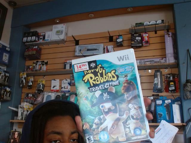Raving rabbids travel in time