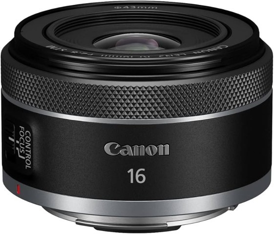 Canon lens rf 16mm f2.8 stm