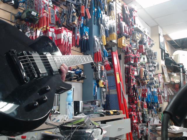 Guitare electrique noir