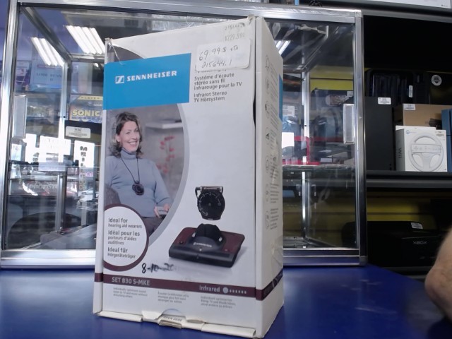 Systeme d'ecoute stereo sans fil pour tv