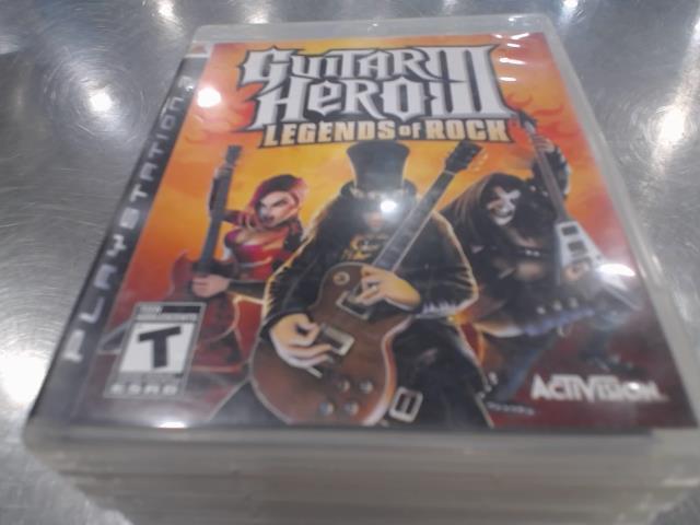 Guitar hero 3 legends of rock