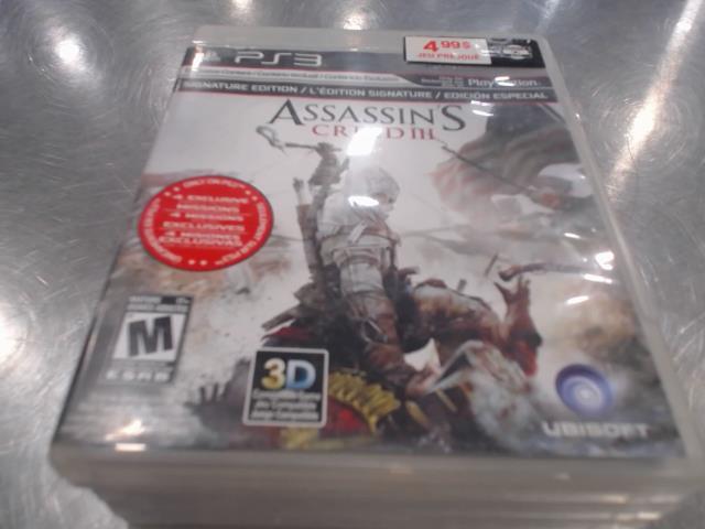 Assassins creed 3