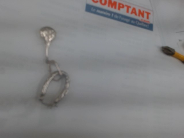 P.b.o  en argent