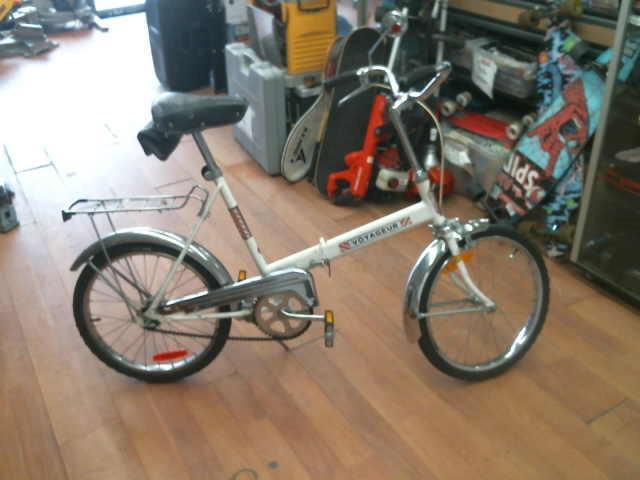 Velo vintage voyageur pliant