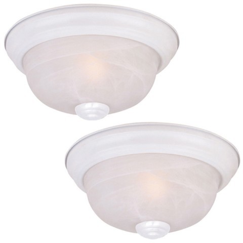 2 ceiling fixtures