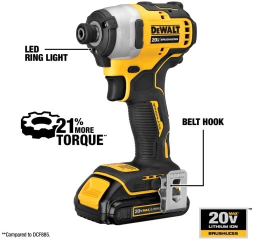 Drill dewalt avec batterie