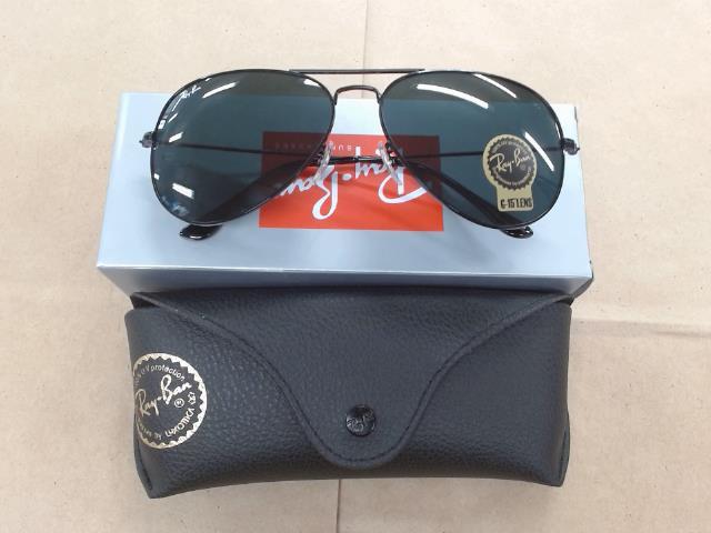 Lunette aviator noir+case