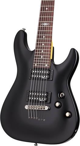 Guitare elec 7 string matte black
