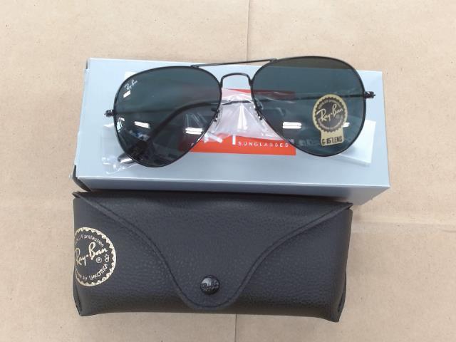 Lunette aviator noir+case