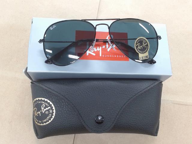Lunette aviator noir+case