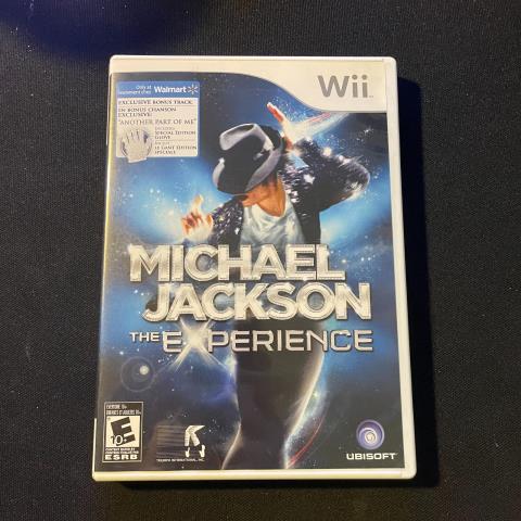 Micheal jackson the experience cib wii