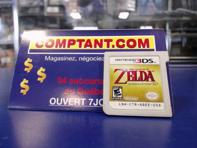 The legend of zelda ocarina of time 3d