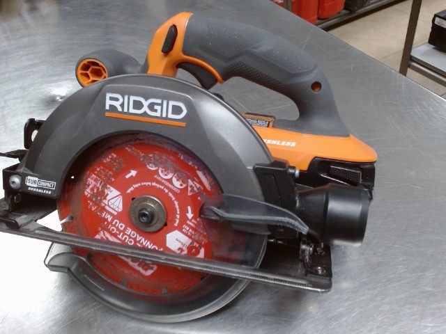 Scie ronde ridgid av battery