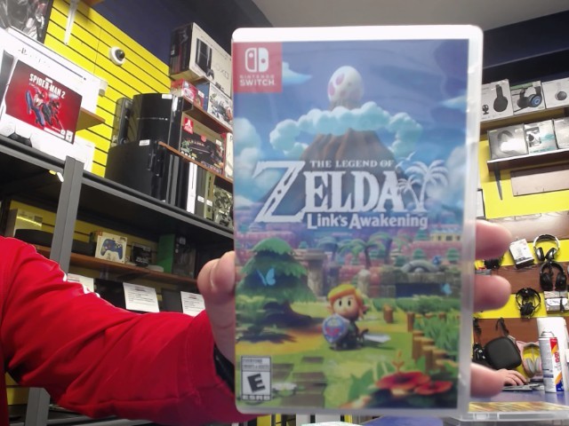 The legend of zelda link's awakening