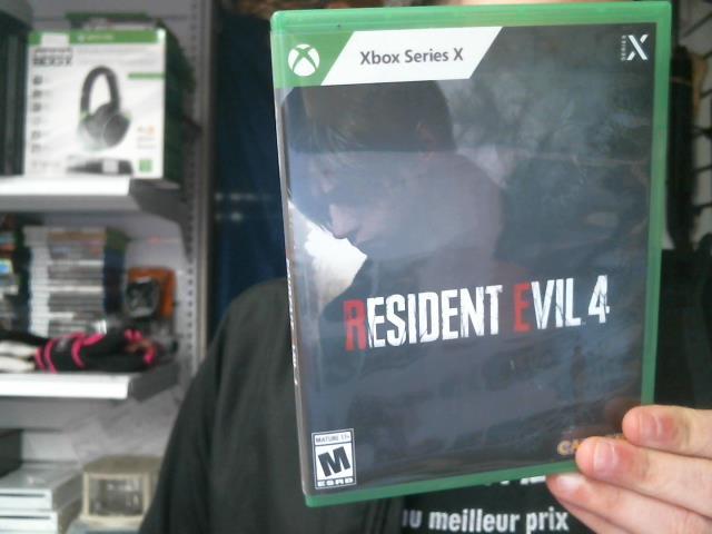 Resident evil 4 remake series x