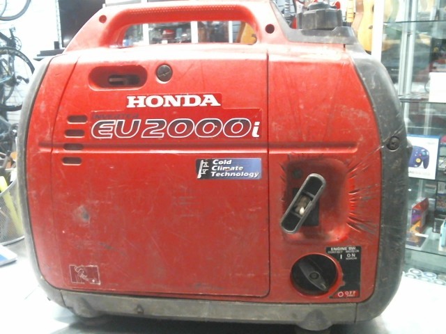 Generatrice a gaz honda rouge