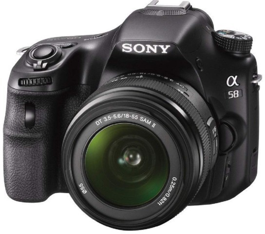 Camera sony alph58 avec lens