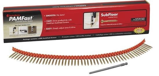 Boit de 100 vis a plancher x12