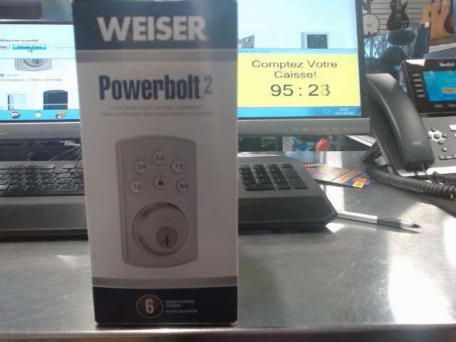 Serrure electrique deadbolt