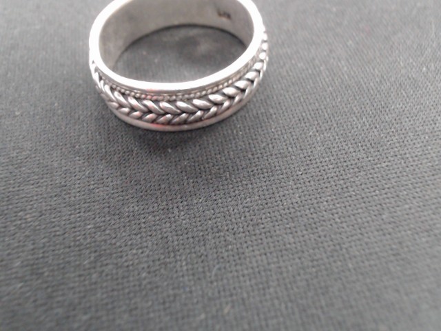 Bague en argent liane