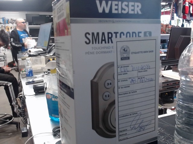 Serrure electrique deadbolt