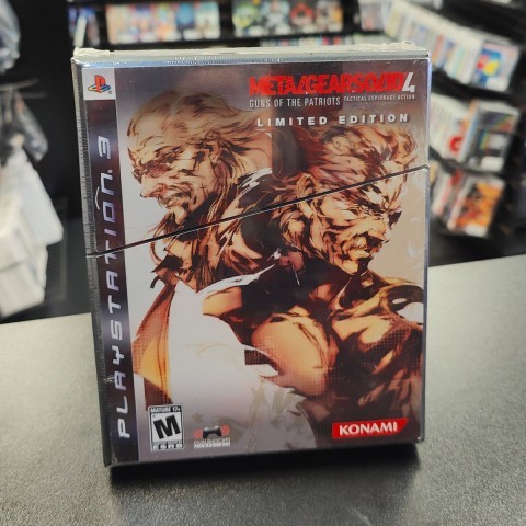 Metal gear solid 4 sealed