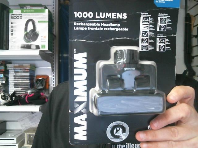 Lampe frontale 1000 lumens