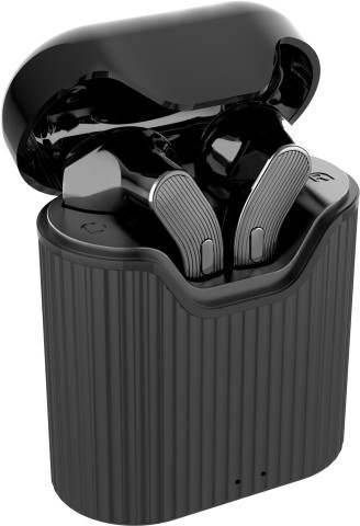 Black bluetooth earphones driftr