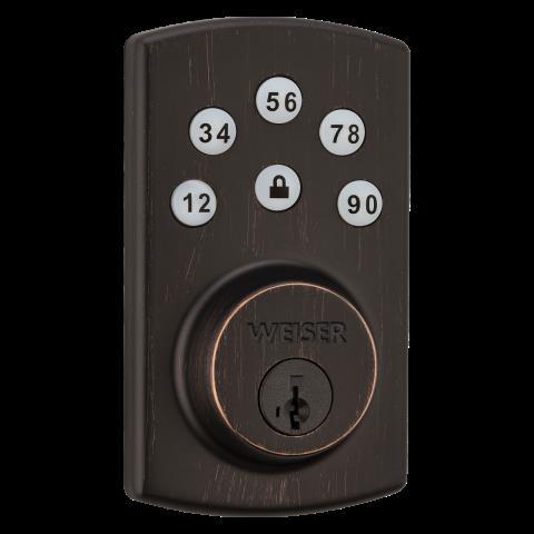 Touchpad elect. deadbolt neuf
