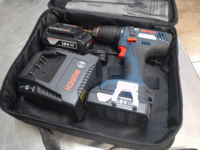 Drill bosch+ 2 batt + charg
