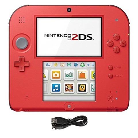 Nintendo 2ds rouge sans chargeur