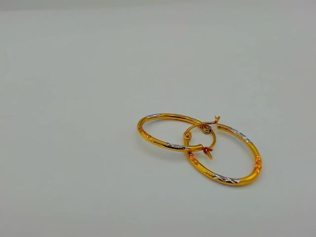 BOUCLES D OREILLES EN OR 10KT