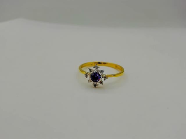 BAGUE EN OR 10KT NEW