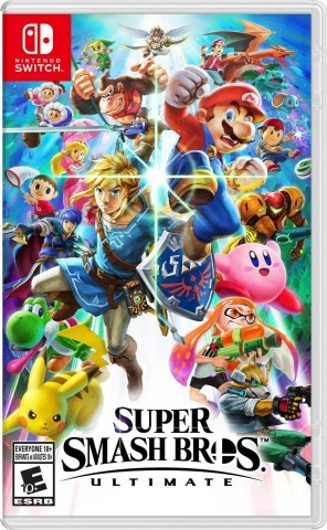 Jeu super smash bros switch