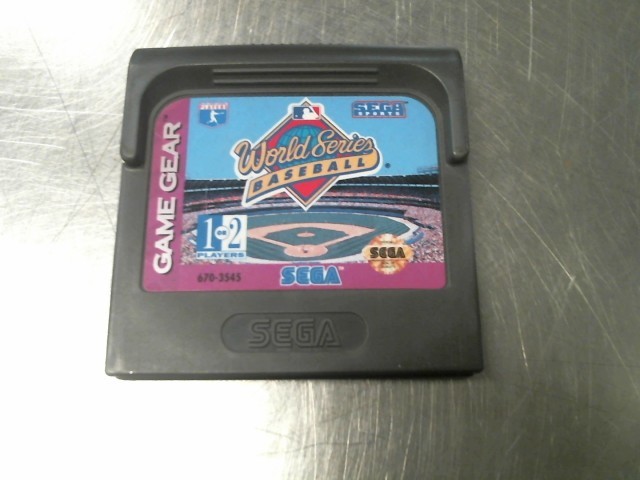World series baseball