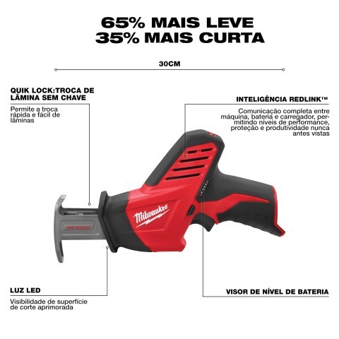 Sawzall m12 milwaukee sans batterie