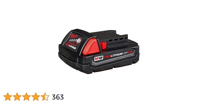 Batterie milwaukee 1.5ah