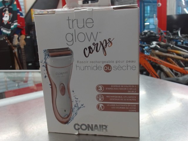 Rasoir rechargeable peau humide/seche