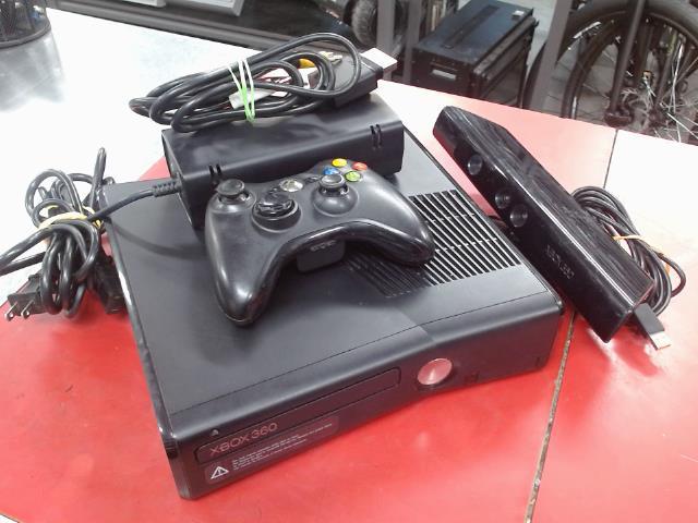 Console xbox 360 320gb+fils+kinect