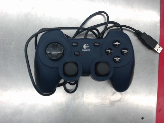 Manette de pc logitech bleu
