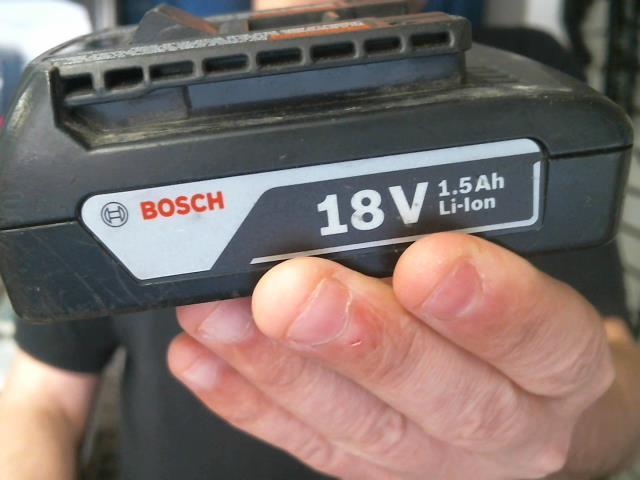 Batterie 18v 1.5 amperes