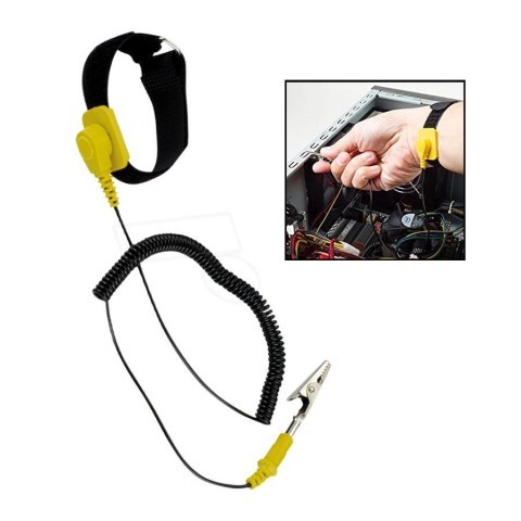 Anti-stratic strap