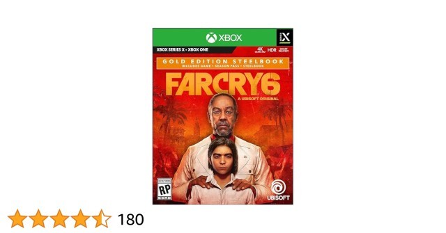 Far cry 6 gold edition steelbook